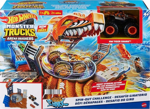 [446HNB93] MONSTER TRUCKS ARENA SMASHERS DESAFÍO GIRATORIO HNB93 