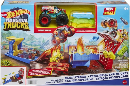 [446HFB12] HOT WHEELS MONSTER TRUCKS GASOLINERA HFB12 HOT WHEELS 