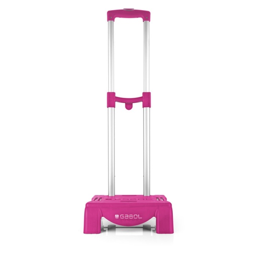 [G200004-019] CARRO ESCOLAR GABOL ROSA 27x30x60cm
