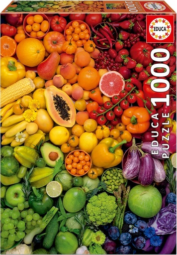 [E20178] PUZZLE 1000 VITAMINAS DE COL
