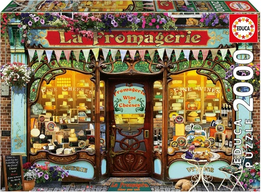 [E20264] PUZZLE 2000 TIENDA QUESOS FI