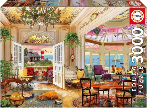[E20332] PUZZLE 3000 VIDA EN LA COSTA
