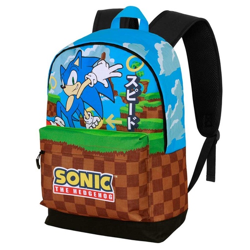 [KAR08232] SONIC Mochila HS FAN 2.2 Greenhill KARACTERMANIA 8232 31x5x44cm