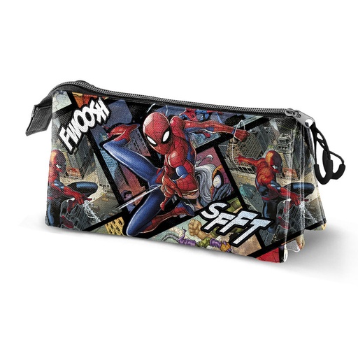 [KAR08258] SPIDERMAN portatodo Triple Panels KARACTERMANIA 8258 31x5x44cm