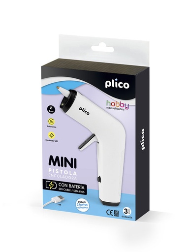 [PLI1660] Pistola  Termofusible  MINI CON BATERIA