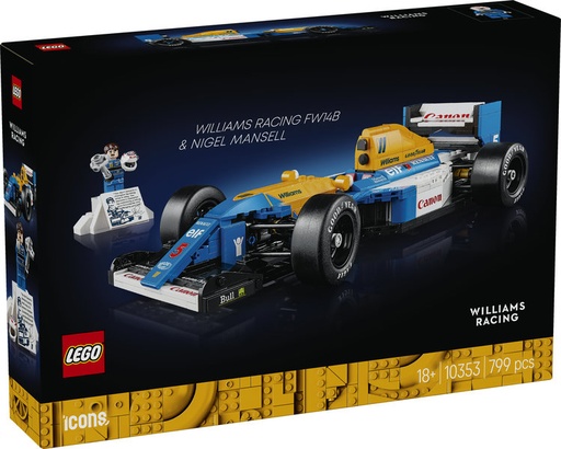 [LE10353] Williams Racing FW14B y Nigel Mansell LEGO 10353
