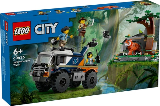 [LE60426] Exploradores de la Jungla: Camión Todoterreno LEGO 60426