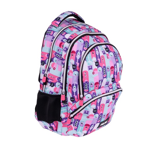 [MIL624604-ALN2] Mochila escolar 4 cremalleras (25 L) serie especial Aliens 2