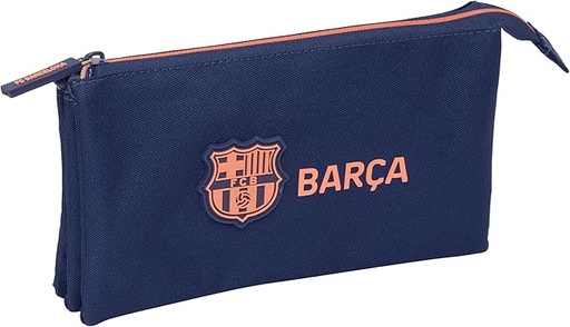 [812526744] PORTATODO TRIPLE F.C.BARCELONA 2ª EQUIPACION 22x12x3cm