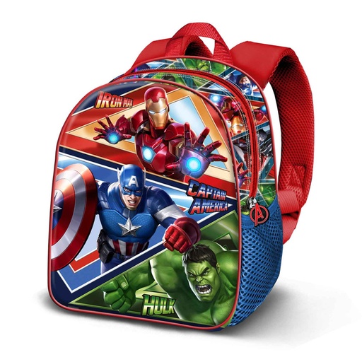 [KAR09201] AVENGERS Mochila 3D Elite Batt KARACTERMANIA 9201 25x30x3cm