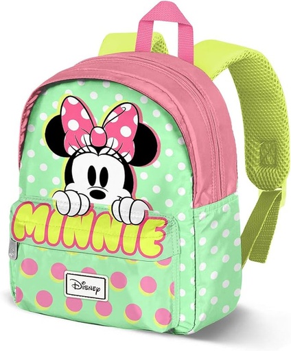 [KAR09302] MINNIE Mochila Joy Fluor KARACTERMANIA 9302 22x27x3cm