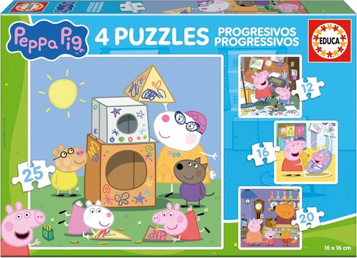 [E20326] PROGRESIVOS PEPPA 12-16-20-2 EDUCA 20326