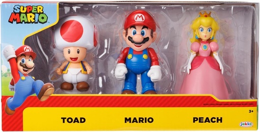 [315420074] PACK 3 FIGURAS 10 CM SUPER MARIO 420074 JAKKS PACIFIC 315420074
