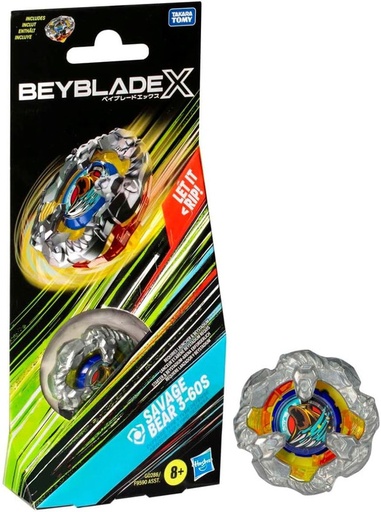 [456-G0286] BEYBLADE X SAVAGE BEAR 3-60S G0286 HASBRO G0286
