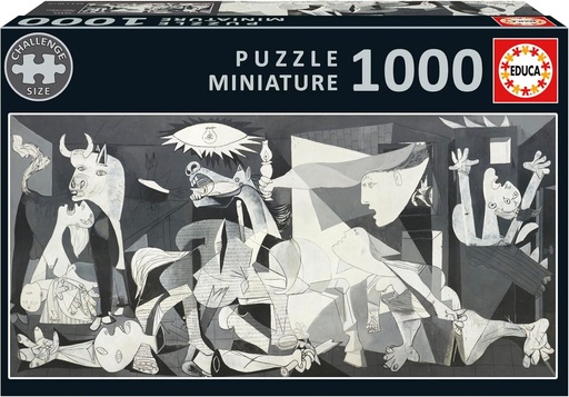 [E20375] PUZZLE 1000 GUERNICA, P. PICASSO "MINIATURE" EDUCA 20375