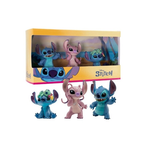[Y12591] PACK TRIPLO STITCH bullyland Y12591