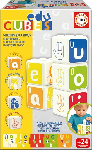 [E20412] EDUCUBES VOCALES EDUCA 20412