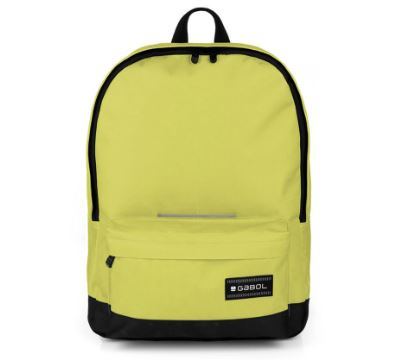 [G227521A] SET MOCHILA PORTATODO gabol amarilla basica xxcm