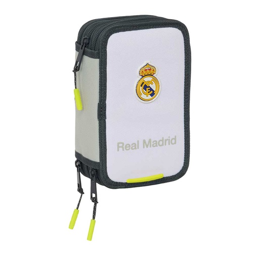 [412554857] PLUMIER TRIPLE 37 pcs REAL MADRID EQUIP. 25/26 12.5x19.5x4cm