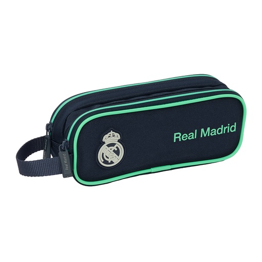 [812557513] PORTATODO DOBLE REAL MADRID 2ª EQUIPACION 25/26 21x8x4cm