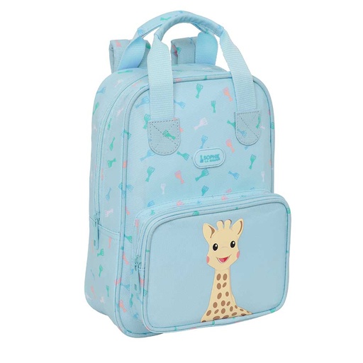 [612599765] MOCHILA INFANTIL RECIC Y REPELENTE AGUA SOPHIE LA GIRAFE DREAMS 20x28x4cm