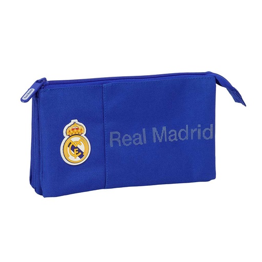 [812624744] PORTATODO TRIPLE REAL MADRID 22x12x4cm