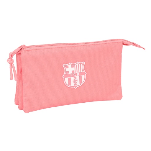 [842488744] PORTATODO TRIPLE F.C.BARCELONA CHICA CORAL 22x12x4cm