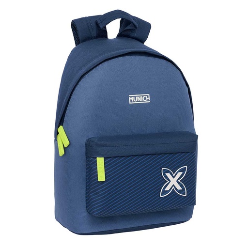 [642512819] MOCHILA PARA PORTATIL 14,1" MUNICH "BLUE INDIGO" 31x41x4cm
