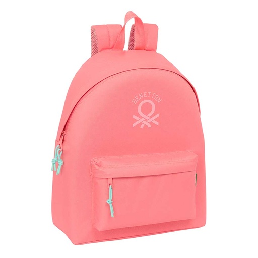 [642614774] MOCHILA BENETTON BASICS "CORAL" 33x42x4cm