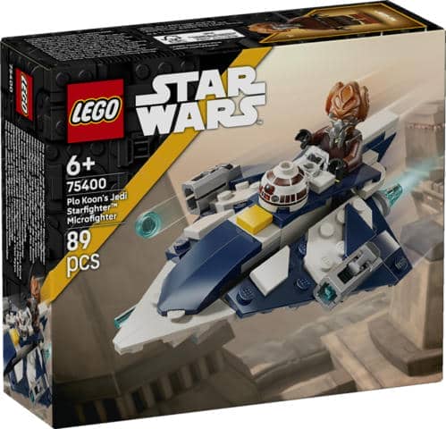 [LE75400] Microfighter: Caza Estelar Jedi de Plo Koon LEGO 75400