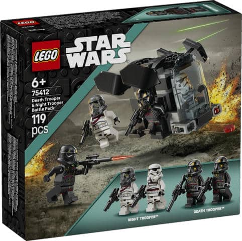 [LE75412] Pack de Combate: Soldado de la Muerte y Soldado de la Noche LEGO 75412