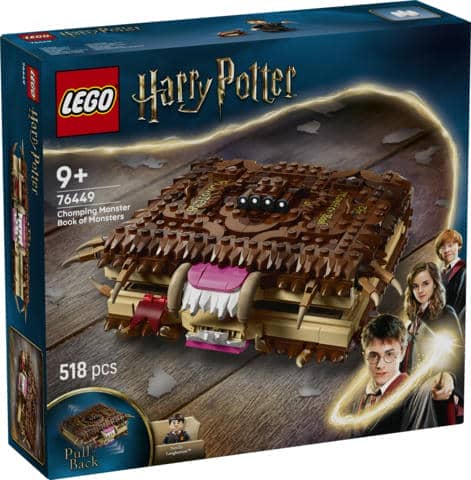 [LE76449] Monstruoso Libro de los Monstruos Mordedor LEGO 76449