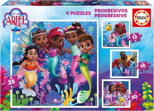 [E20342] PUZZLE PROGRESIVOS ARIEL FSC(R)  EDUCA 20342