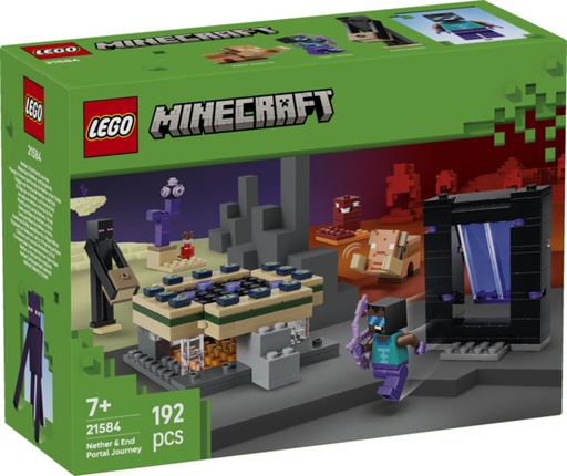 [LE21584] El Viaje por el Nether y el Portal al End LEGO 21584