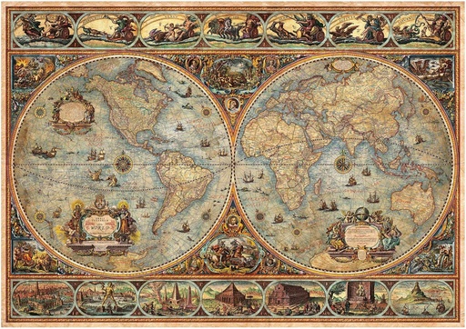 [E20173] PUZZLE 1000 ORBIS TERRARUM FSC(R) EDUCA 20173