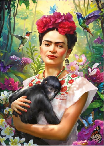 [E20176] PUZZLE 1000 FRIDA KAHLO JARDÍN FSC( EDUCA 20176