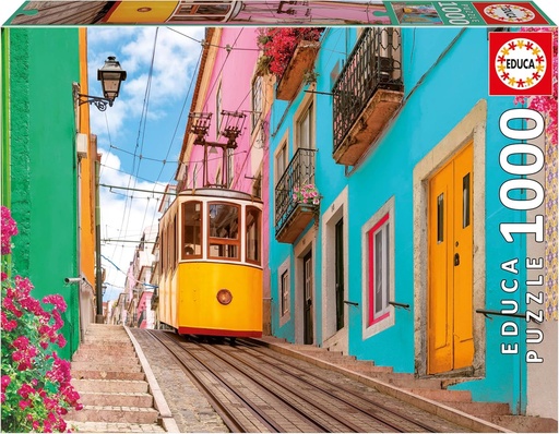[E20552] PUZZLE 1000 LISBOA COLORIDA FSC(R) EDUCA 20552