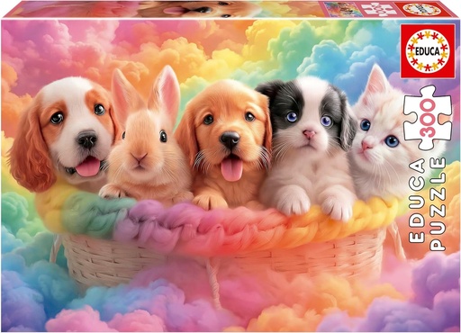 [E20494] PUZZLE 300 AMIGOS DEL CESTO FSC  EDUCA 20494