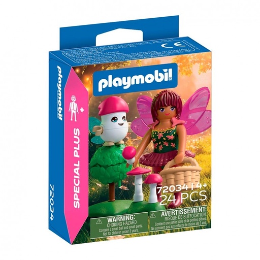 [PL72034] Hada con ayudante muy mono PLAYMOBIL 72034
