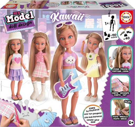 [E20651] MY MODEL DOLL KAWAII FSC EDUCA 20651