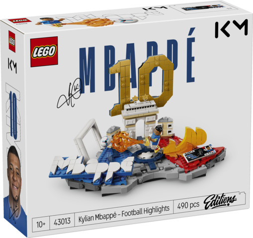 [LE43013] Kylian Mbappé: Fenómenos del Fútbol LEGO 43013