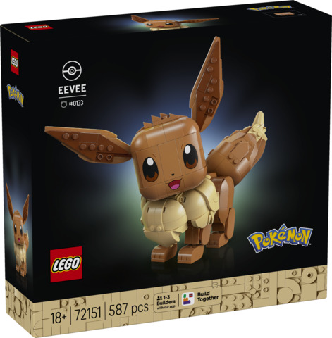 [LE72151] POKEMON Eevee LEGO 72151