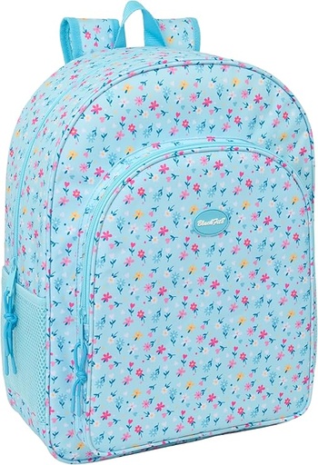 [642627180] MOCHILA ADAPT.CARRO BLACKFIT8 "PETALOS" SAFTA 642627180 33x42x4cm