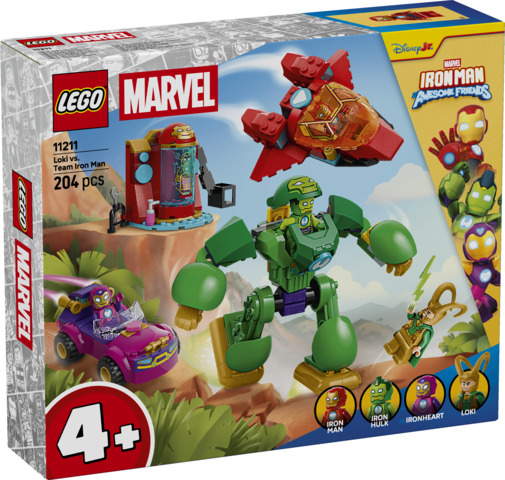 [LE11211] Loki vs. Equipo Iron Man LEGO 11211