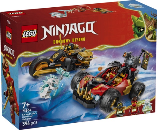 [LE71864] Vehículos Combinables de Kai y Cole LEGO 71864