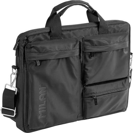 [MIL624304-DW] Maletín para portátil colección Shadow, negro