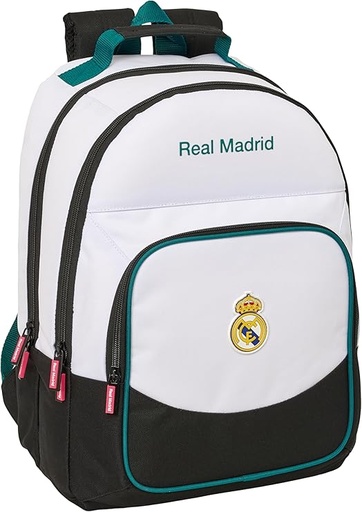 [612654560] MOCHILA DOBLE ADAPT.CARRO REAL MADRID EQUIP. 26/27 SAFTA 612654560