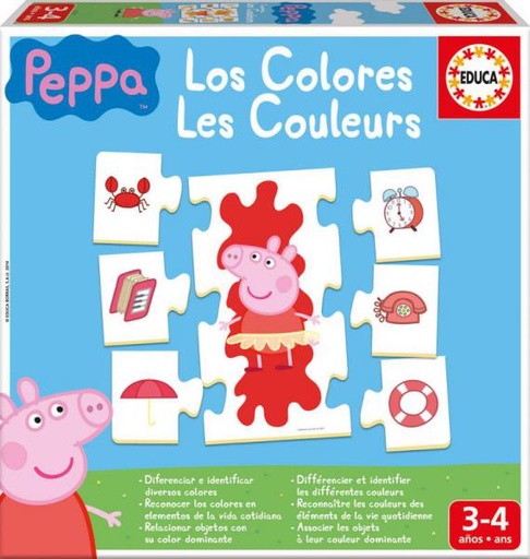 [E16225] APRENDO LOS COLORES PEPPA PIG EDUCA 16225