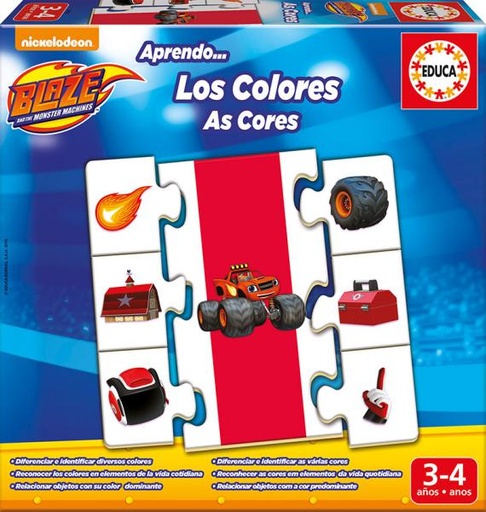[E16993] LOS COLORES BLAZE EDUCA E16993