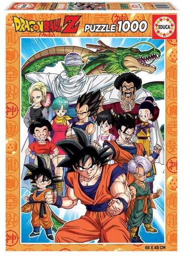 [E18496] PUZZLE 1000 DRAGON BALL Z EDUCA 18496